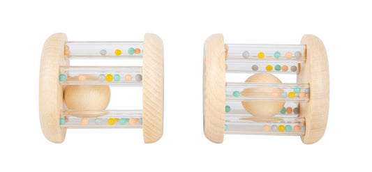Babyrasseln Tiere Pastell 2er Set