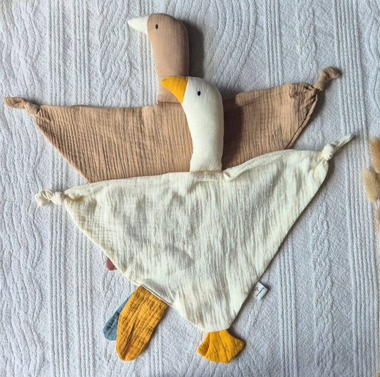 Musselin Kuschelgans für Babys