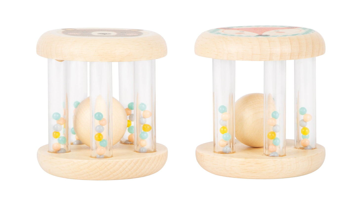 Babyrasseln Tiere Pastell 2er Set