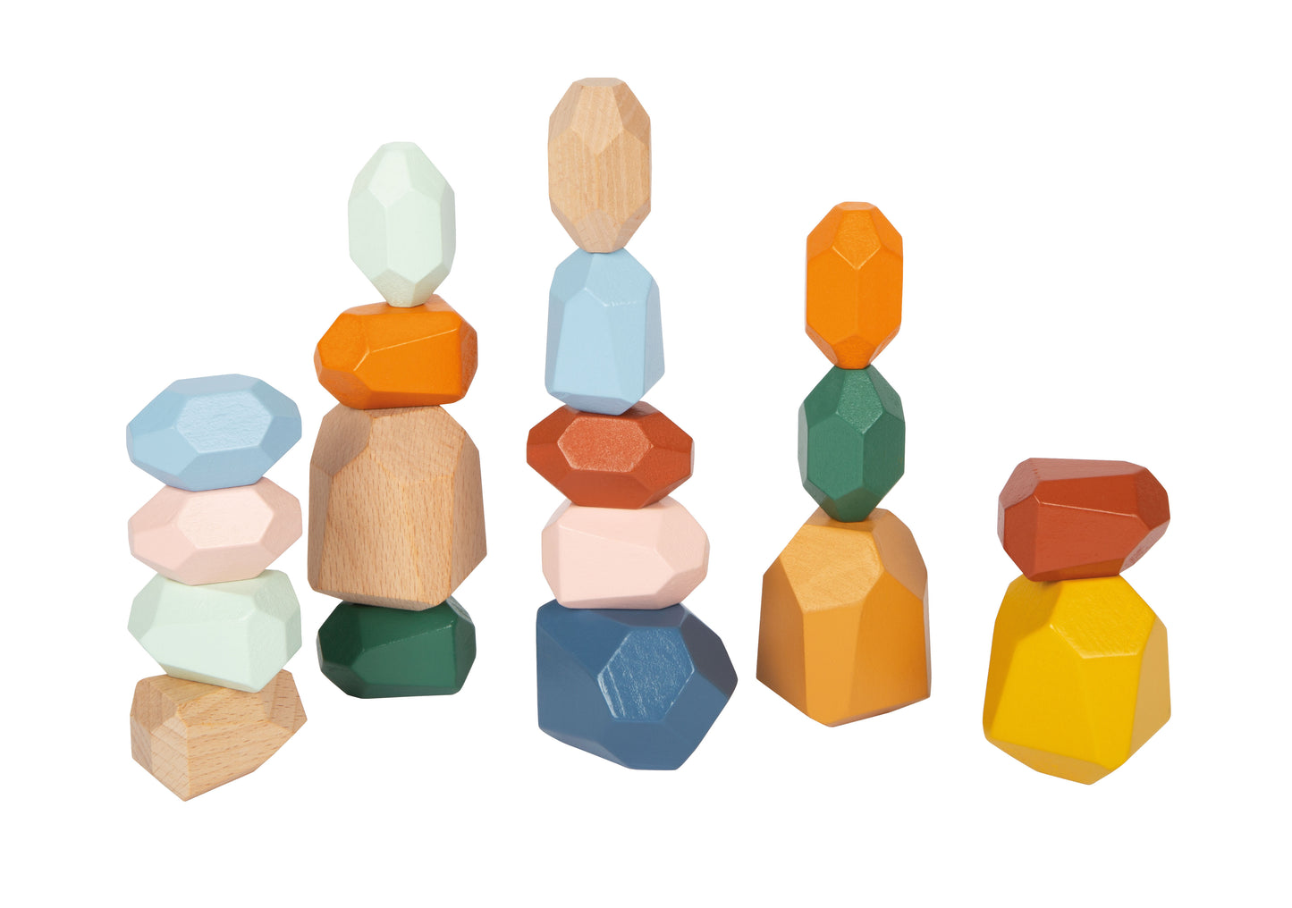 Montessori Balanciersteine aus Holz