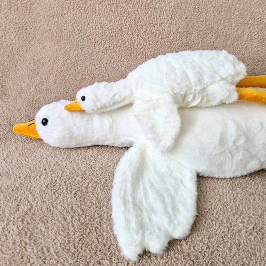 Gilly Goose großes Kuscheltier – XXL Kuschelgans 90 cm