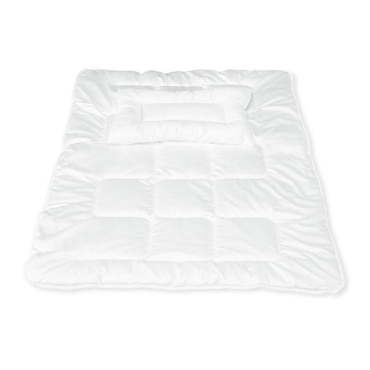Bettdecke mit Flachkissen Allergo, 2-tlg.