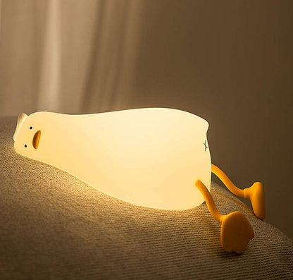 Duck Nachtlicht mit 3 Helligkeitsstufen und 30-Minuten-Timer