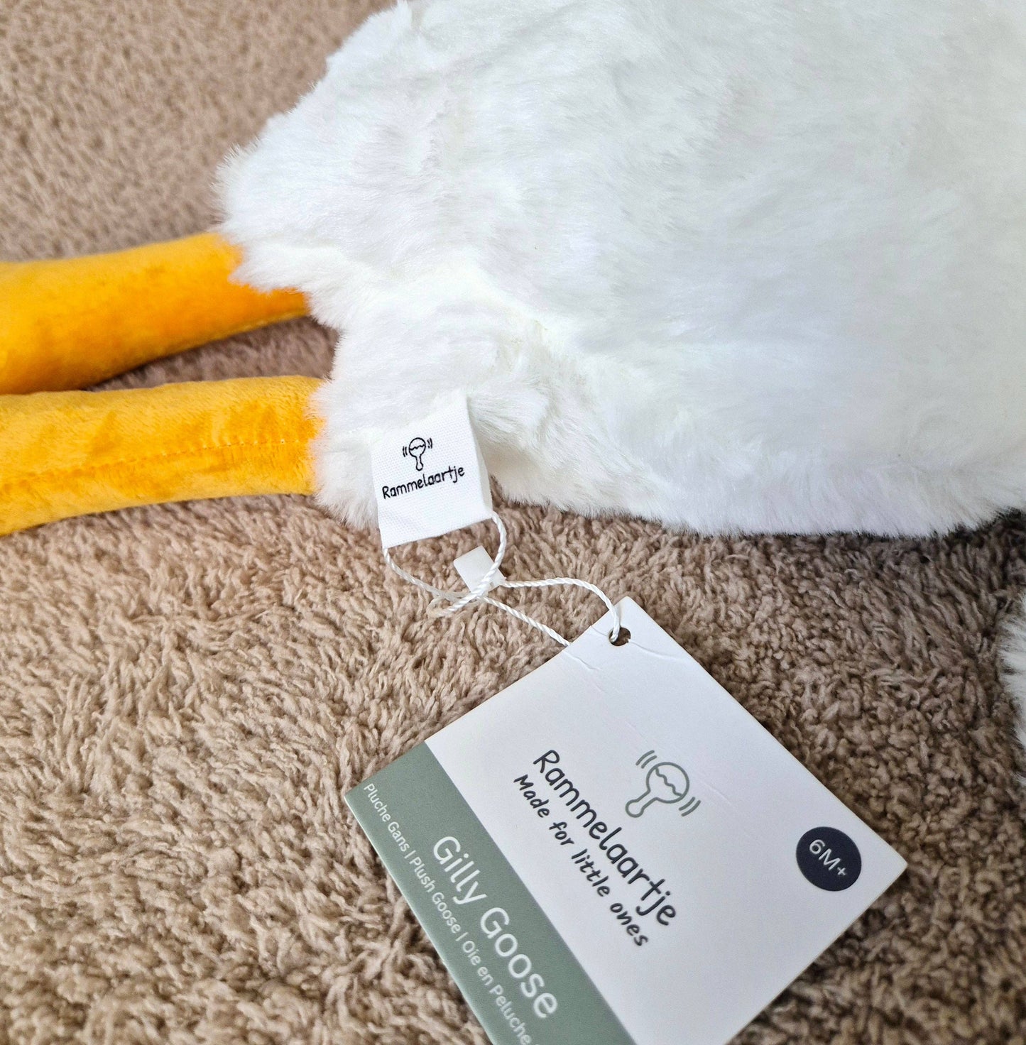 Gilly Goose großes Kuscheltier – XXL Kuschelgans 90 cm
