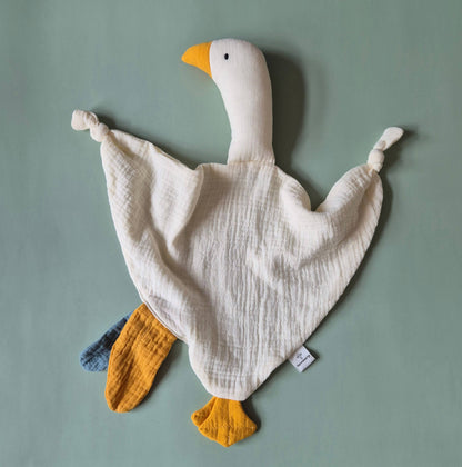 Musselin Kuschelgans für Babys