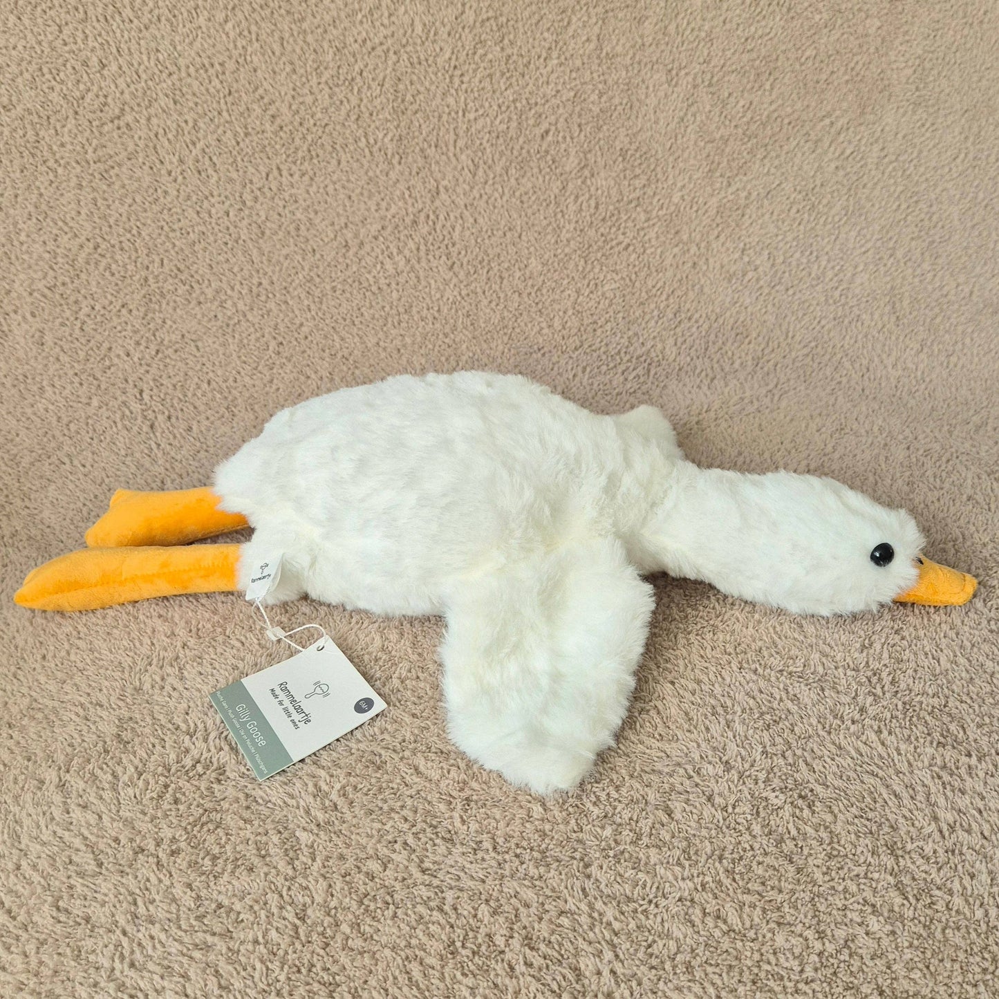 Gilly Goose Kuscheltier – Weiche Kuschelgans 50 cm | Perfektes Geschenk zur Geburt