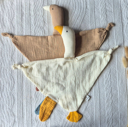 Musselin Kuschelgans für Babys